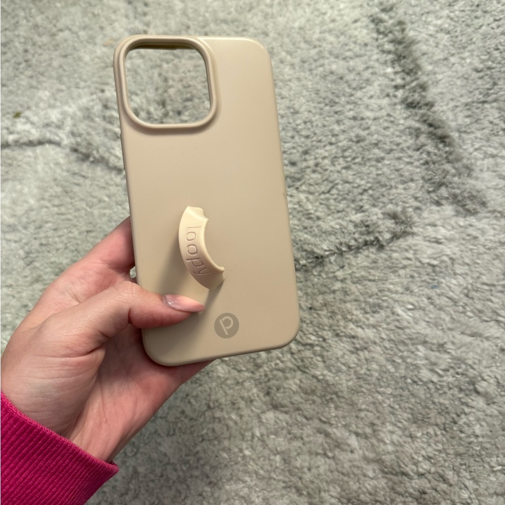 Loopy Case Beige Phone Case